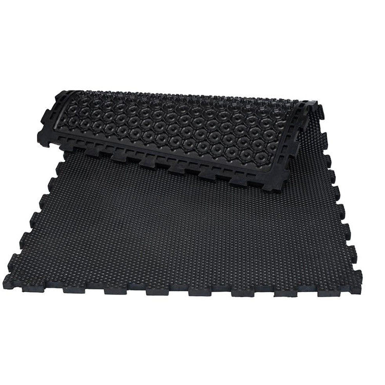 10mpa pavimentazione di gomma riciclabile Mat Anti Slip Oil Proof resistente